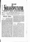 Voice of India Saturday 29 January 1910 Page 1