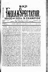 Voice of India Saturday 01 November 1913 Page 1