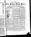 Indian Daily News Friday 10 December 1875 Page 1