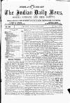 Indian Daily News Friday 07 January 1876 Page 1