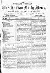 Indian Daily News Friday 21 January 1876 Page 1