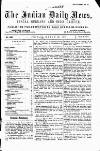 Indian Daily News Friday 29 March 1878 Page 1