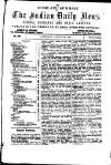 Indian Daily News Saturday 30 August 1884 Page 1