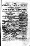 Indian Daily News Wednesday 27 November 1895 Page 1