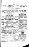 Indian Daily News Wednesday 15 January 1896 Page 1