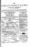 Indian Daily News Wednesday 12 February 1896 Page 1
