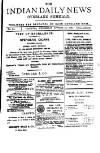 Indian Daily News Wednesday 14 October 1896 Page 1