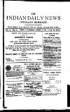 Indian Daily News Wednesday 13 January 1897 Page 1