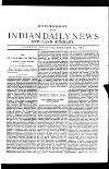 Indian Daily News Thursday 16 February 1899 Page 29