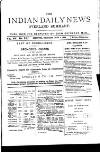 Indian Daily News Thursday 01 June 1899 Page 1