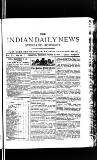 Indian Daily News Thursday 12 March 1903 Page 1