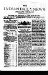 Indian Daily News Thursday 18 January 1906 Page 1