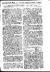 Kentish Weekly Post or Canterbury Journal Wed 12 Mar 1729 Page 1