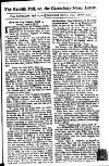 Kentish Weekly Post or Canterbury Journal Wed 16 Apr 1729 Page 1