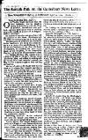 Kentish Weekly Post or Canterbury Journal Sat 19 Apr 1729 Page 1