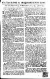 Kentish Weekly Post or Canterbury Journal Wed 04 Jun 1729 Page 1