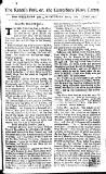 Kentish Weekly Post or Canterbury Journal Sat 07 Jun 1729 Page 1