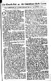 Kentish Weekly Post or Canterbury Journal Wed 23 Jul 1729 Page 1