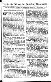 Kentish Weekly Post or Canterbury Journal Sat 09 Aug 1729 Page 1