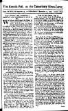 Kentish Weekly Post or Canterbury Journal Wed 17 Sep 1729 Page 1