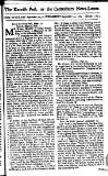 Kentish Weekly Post or Canterbury Journal Wed 24 Sep 1729 Page 1