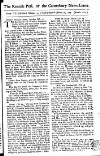 Kentish Weekly Post or Canterbury Journal Sat 18 Oct 1729 Page 1