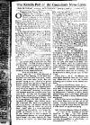 Kentish Weekly Post or Canterbury Journal Wed 07 Jan 1730 Page 1