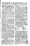 Kentish Weekly Post or Canterbury Journal Sat 24 Jan 1730 Page 1