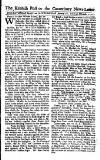 Kentish Weekly Post or Canterbury Journal Wed 28 Jan 1730 Page 1