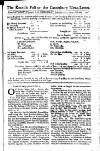 Kentish Weekly Post or Canterbury Journal Wed 11 Feb 1730 Page 1