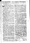 Kentish Weekly Post or Canterbury Journal Wed 25 Feb 1730 Page 1