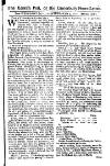 Kentish Weekly Post or Canterbury Journal Sat 04 Jul 1730 Page 1