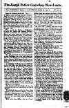 Kentish Weekly Post or Canterbury Journal Sat 24 Jan 1736 Page 1