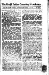 Kentish Weekly Post or Canterbury Journal Wed 28 Jan 1736 Page 1