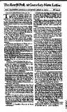 Kentish Weekly Post or Canterbury Journal Sat 22 Jan 1737 Page 1
