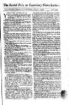 Kentish Weekly Post or Canterbury Journal Wed 01 Mar 1738 Page 1