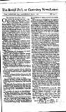 Kentish Weekly Post or Canterbury Journal Sat 06 May 1738 Page 1