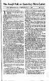 Kentish Weekly Post or Canterbury Journal Wed 12 Jul 1738 Page 1