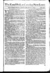 Kentish Weekly Post or Canterbury Journal Wed 07 Feb 1739 Page 1