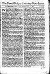 Kentish Weekly Post or Canterbury Journal Sat 10 Feb 1739 Page 1