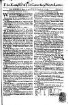 Kentish Weekly Post or Canterbury Journal Sat 15 Mar 1740 Page 1
