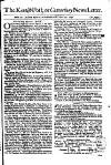Kentish Weekly Post or Canterbury Journal Wed 30 Apr 1740 Page 1