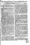 Kentish Weekly Post or Canterbury Journal Wed 14 May 1740 Page 1