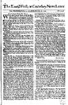 Kentish Weekly Post or Canterbury Journal Sat 17 May 1740 Page 1