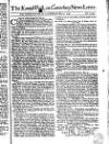 Kentish Weekly Post or Canterbury Journal Sat 31 May 1740 Page 1
