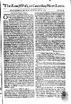 Kentish Weekly Post or Canterbury Journal Sat 14 Jun 1740 Page 1