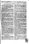Kentish Weekly Post or Canterbury Journal Wed 18 Jun 1740 Page 1