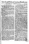 Kentish Weekly Post or Canterbury Journal Wed 16 Jul 1740 Page 1