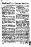 Kentish Weekly Post or Canterbury Journal Wed 13 Aug 1740 Page 1