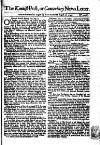Kentish Weekly Post or Canterbury Journal Sat 16 Aug 1740 Page 1